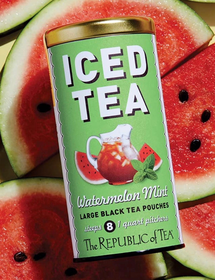 Watermelon Mint Iced Tea -  The Republic of Tea