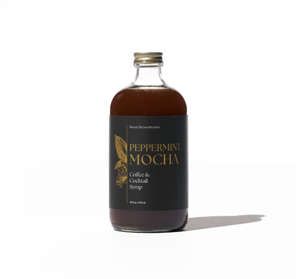 Peppermint Mocha Coffee & Cocktail  Syrup, 16 fl oz