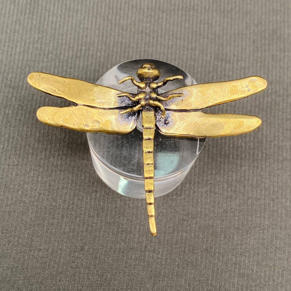 Brass Dragonfly Crafts Desktop Ornaments Decoration