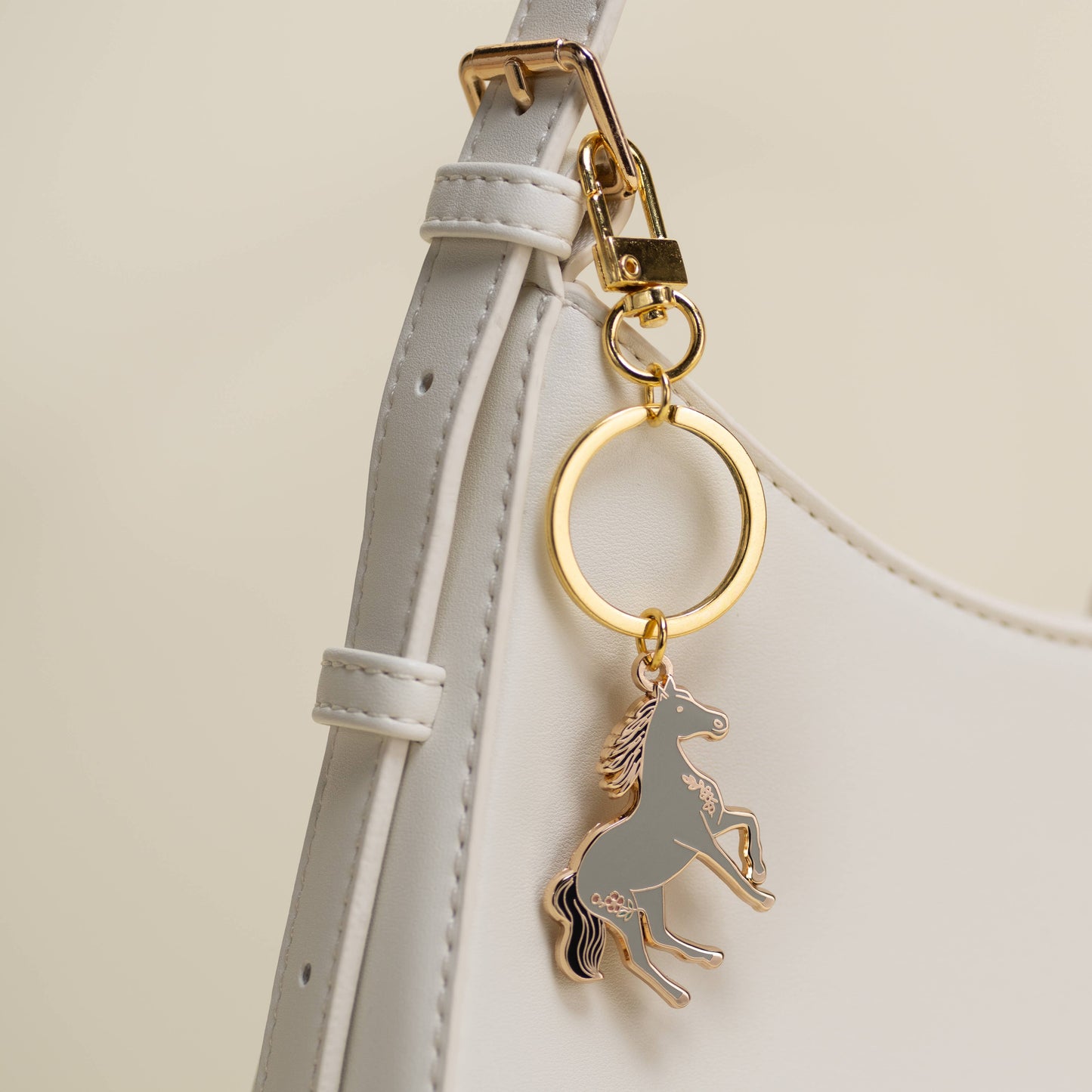 Horse Keychain & Bag Charm, Animal Western Cowgirl Gift