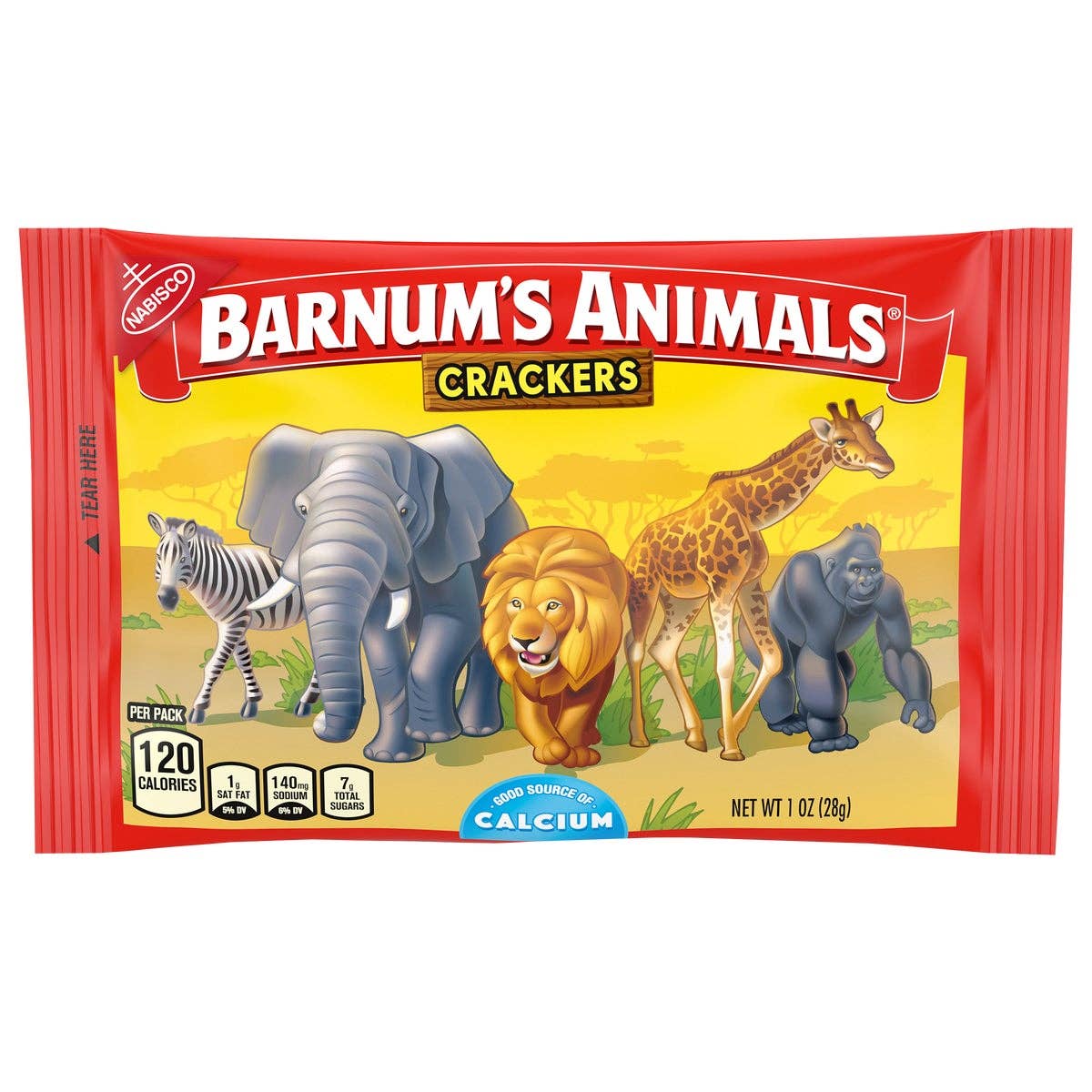 BARNUM'S Animal Crackers, 1 oz, 30 ct