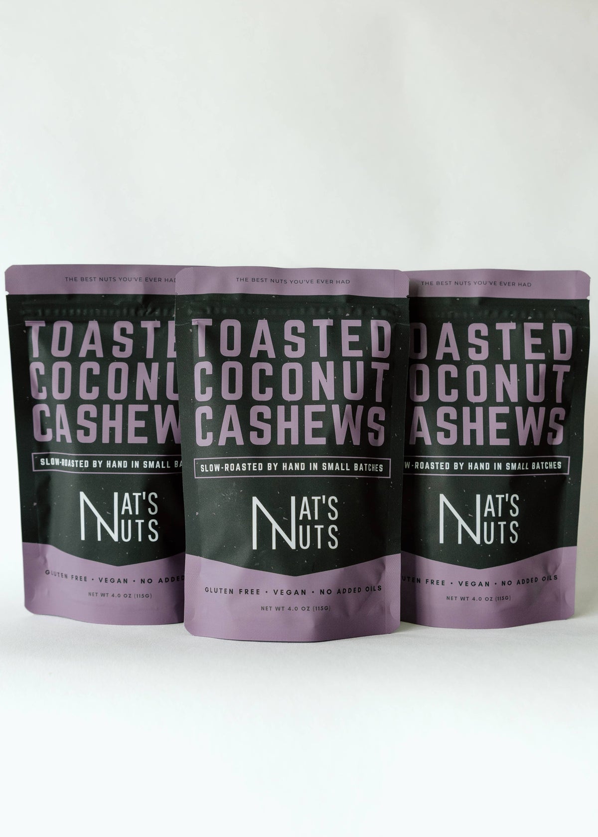 Toasted Coconut Cashews | 12-Count Gourmet Roasted Nuts