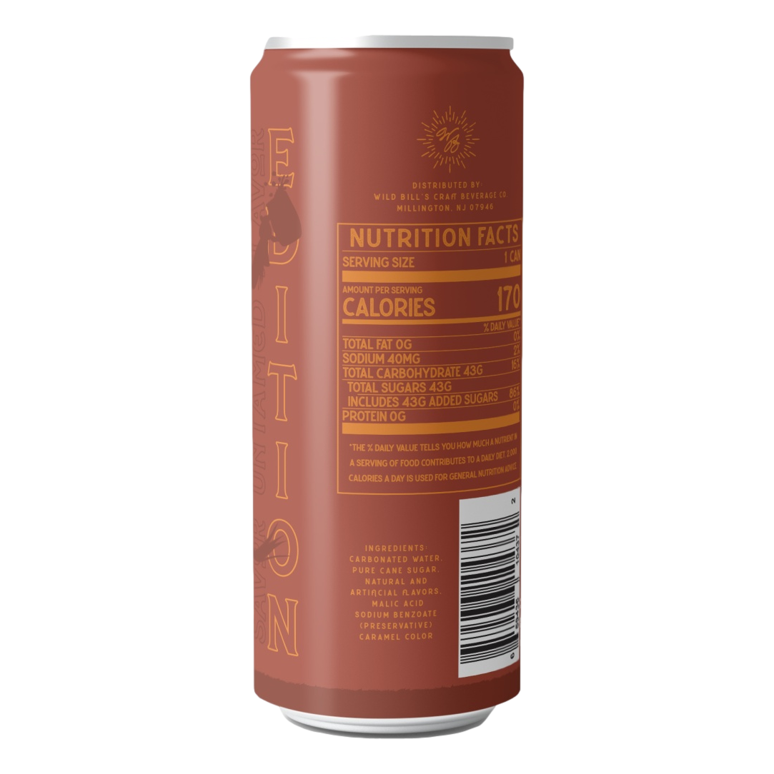 Pumpkin Spice - Premium Cane Sugar Soda