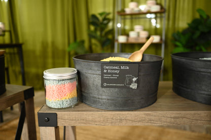 10 oz Glass Wicked Jar with Lid - DIY Candle Bar