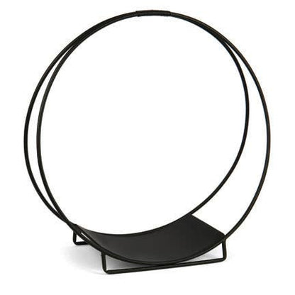 Round Metal Log Holder