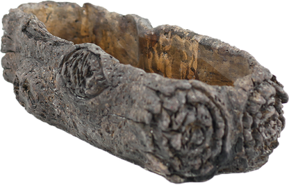 Cement Log Planter