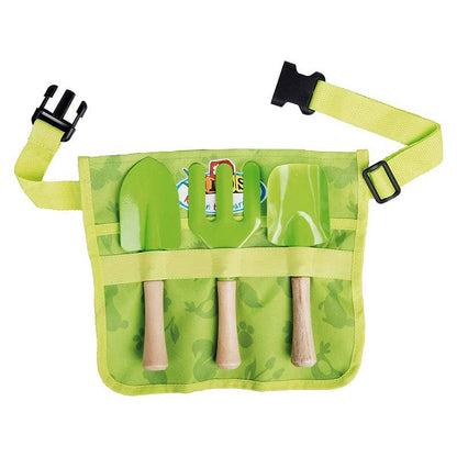Children's Apron w/Tools, Canvas/Metal, Green