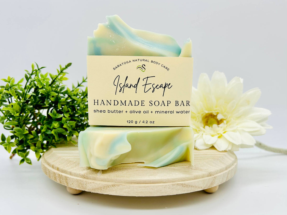 Island Escape Tropical Handmade Soap Bar (VEGAN)