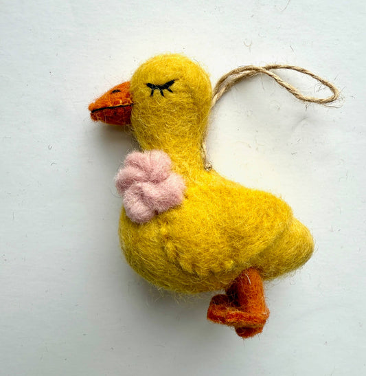 Ornament - Felt Duck