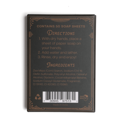 Paper Soap – Apple Cider Paper Soap, 50 sheets