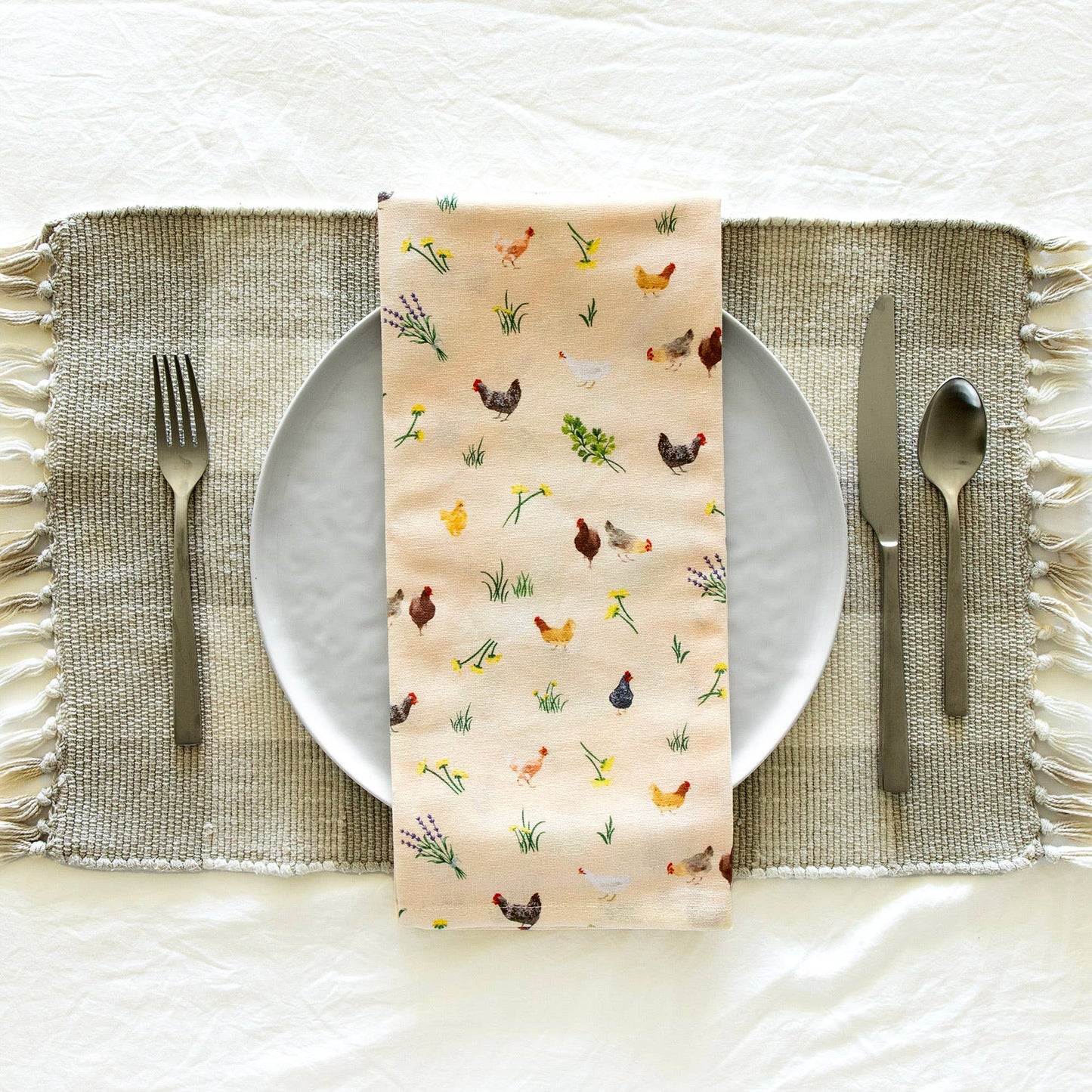 Chicken Meadows Kitchen Towel