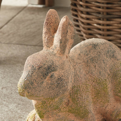 Weathered Garden Rabbit Large, Brown