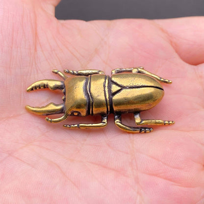 Brass Beetle Crafts Desktop Ornaments Decoration