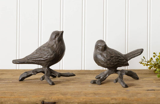 Wrought Iron Birds On Branches