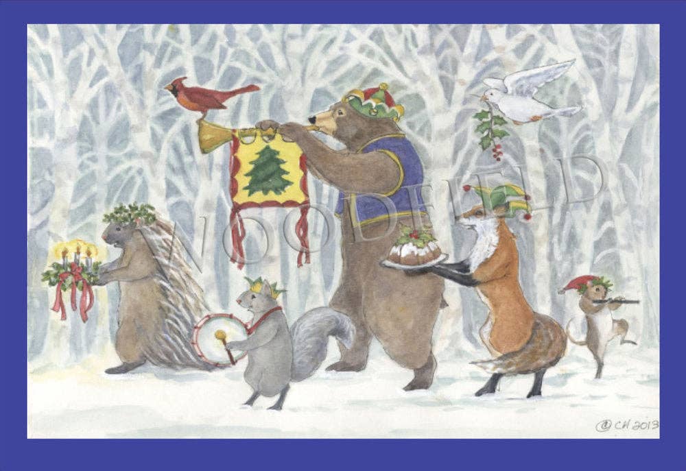 #1772B - Christmas Procession Notecard Boxed Set