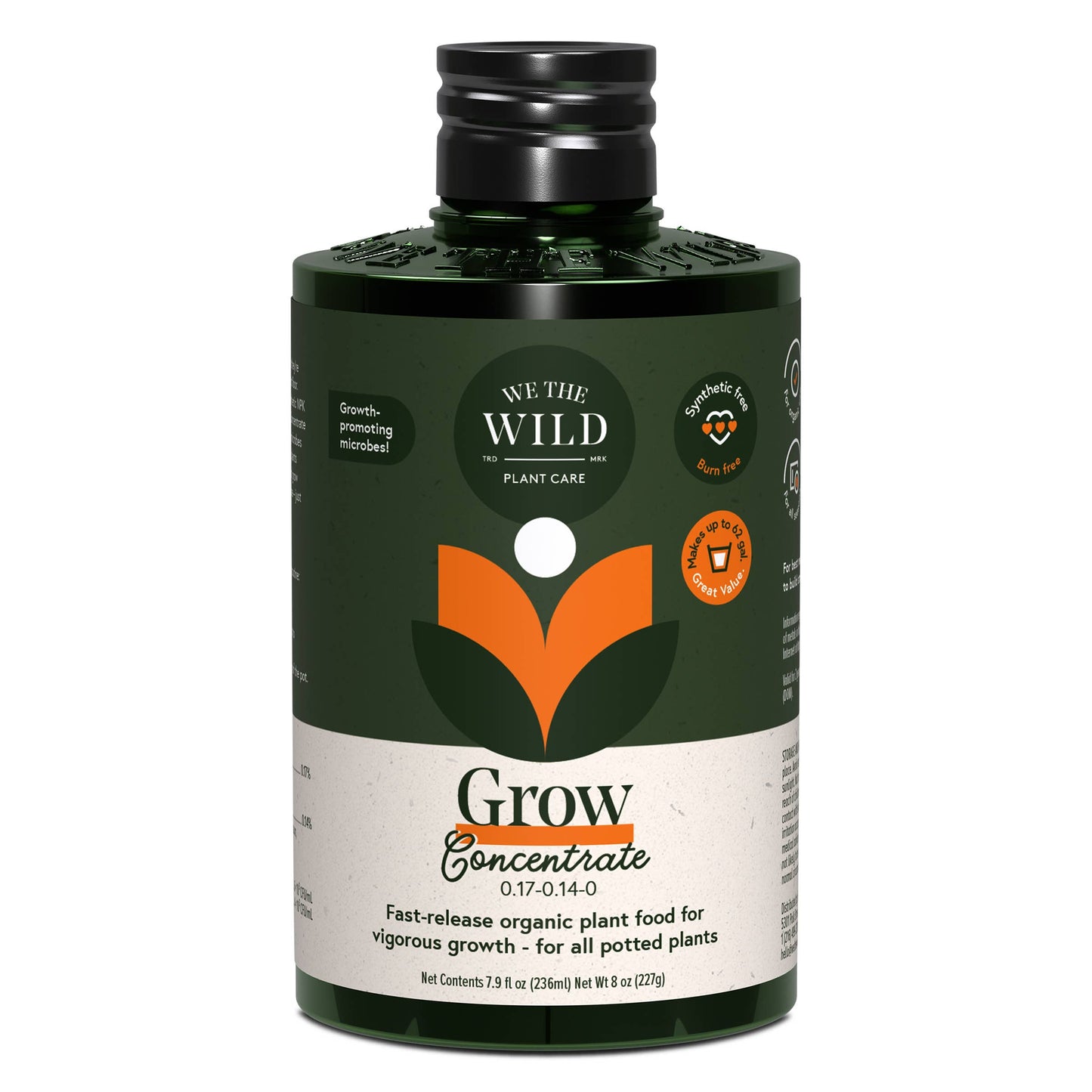 Grow Organic Plant Food Concentrate 8 oz – Mandy Spring Farm Nursery, Inc