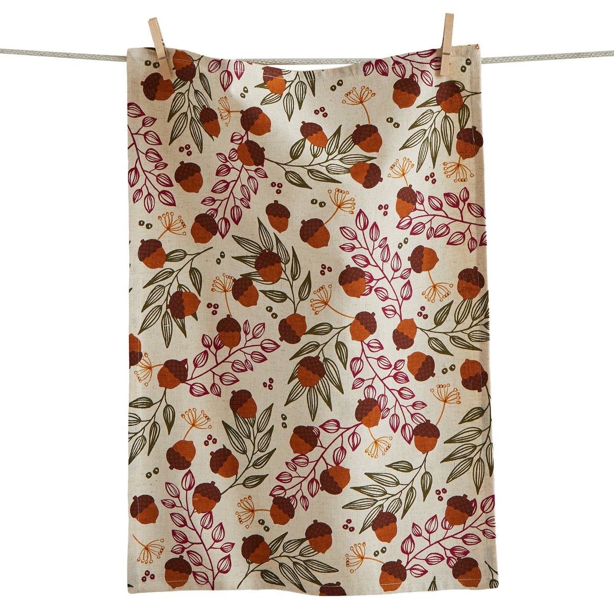 Autumn Bloom Dishtowel Multi