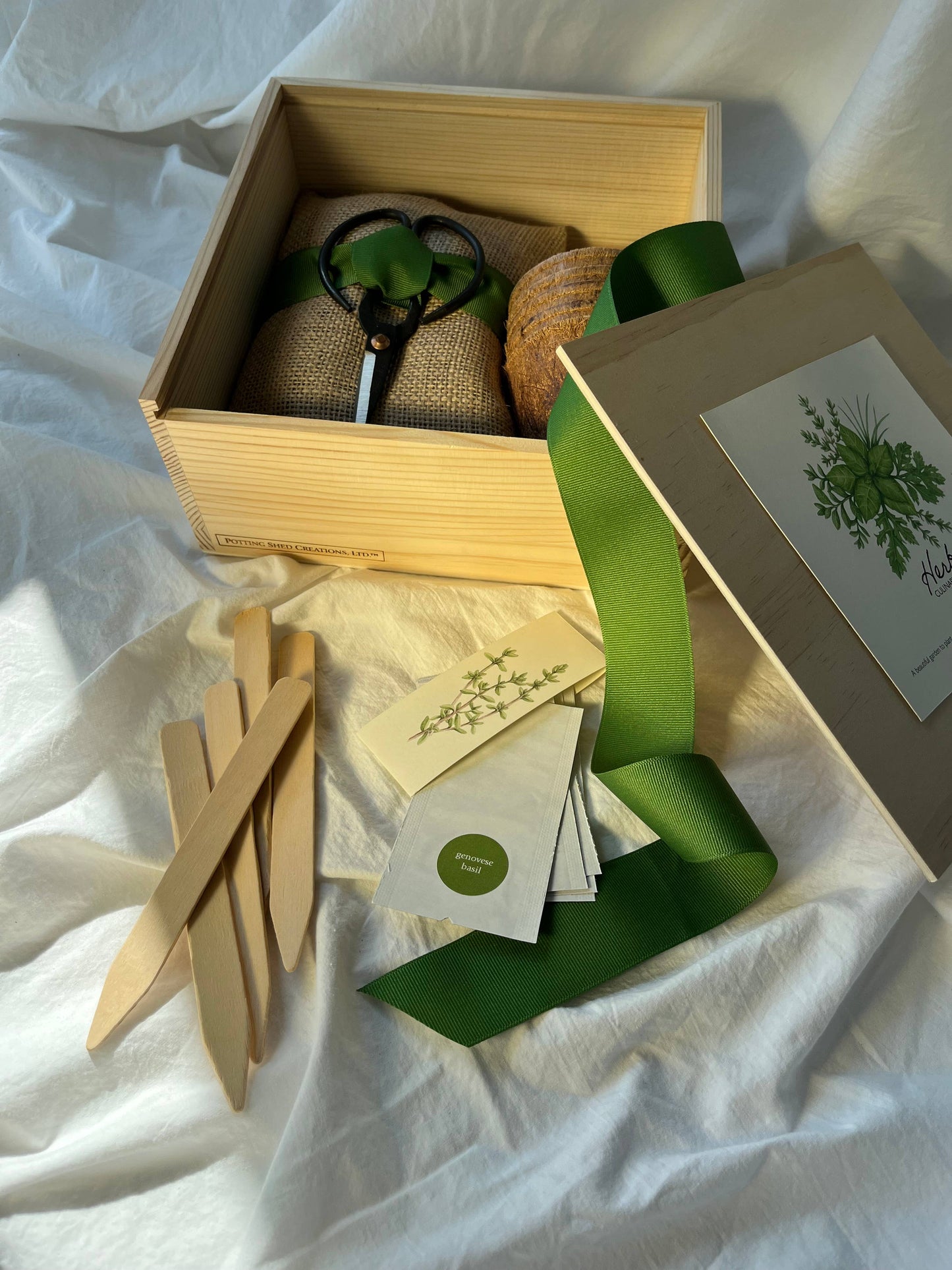 Culinary Herb Garden Box | Holiday Gift for Gardeners