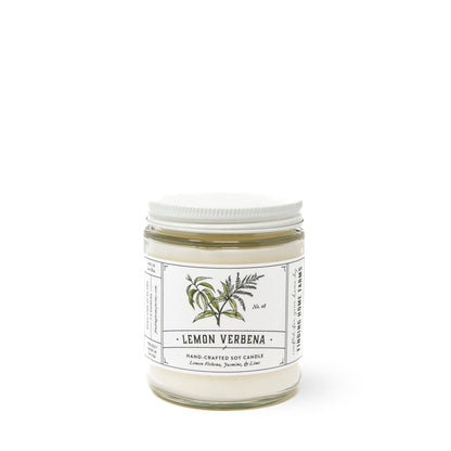 Soy Candle, Lemon Verbena, Fresh Scent