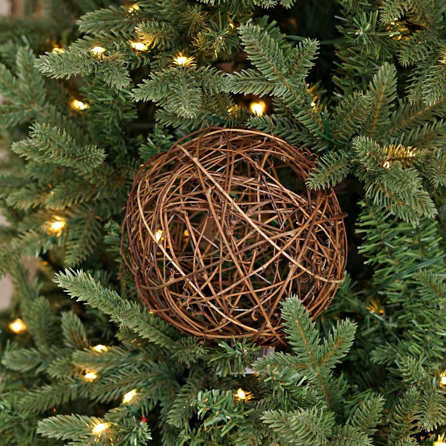 Grapevine Twig Ball-Brown 6"