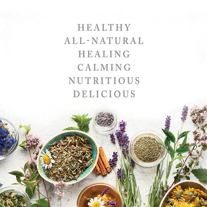 Garden Therapy Herbal Tea - 12 Tea Sachets - Tall Tin