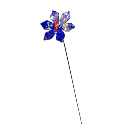 Medium Copper Enamel Flowers
