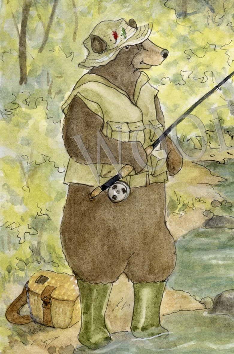 #24 - Fly Fishing Notecard