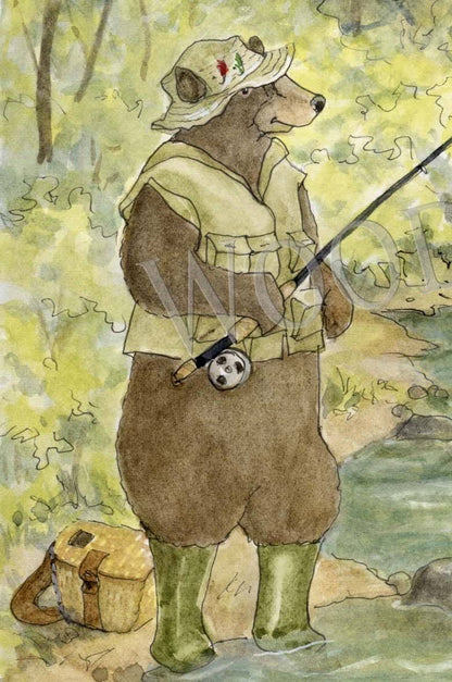 #24 - Fly Fishing Notecard