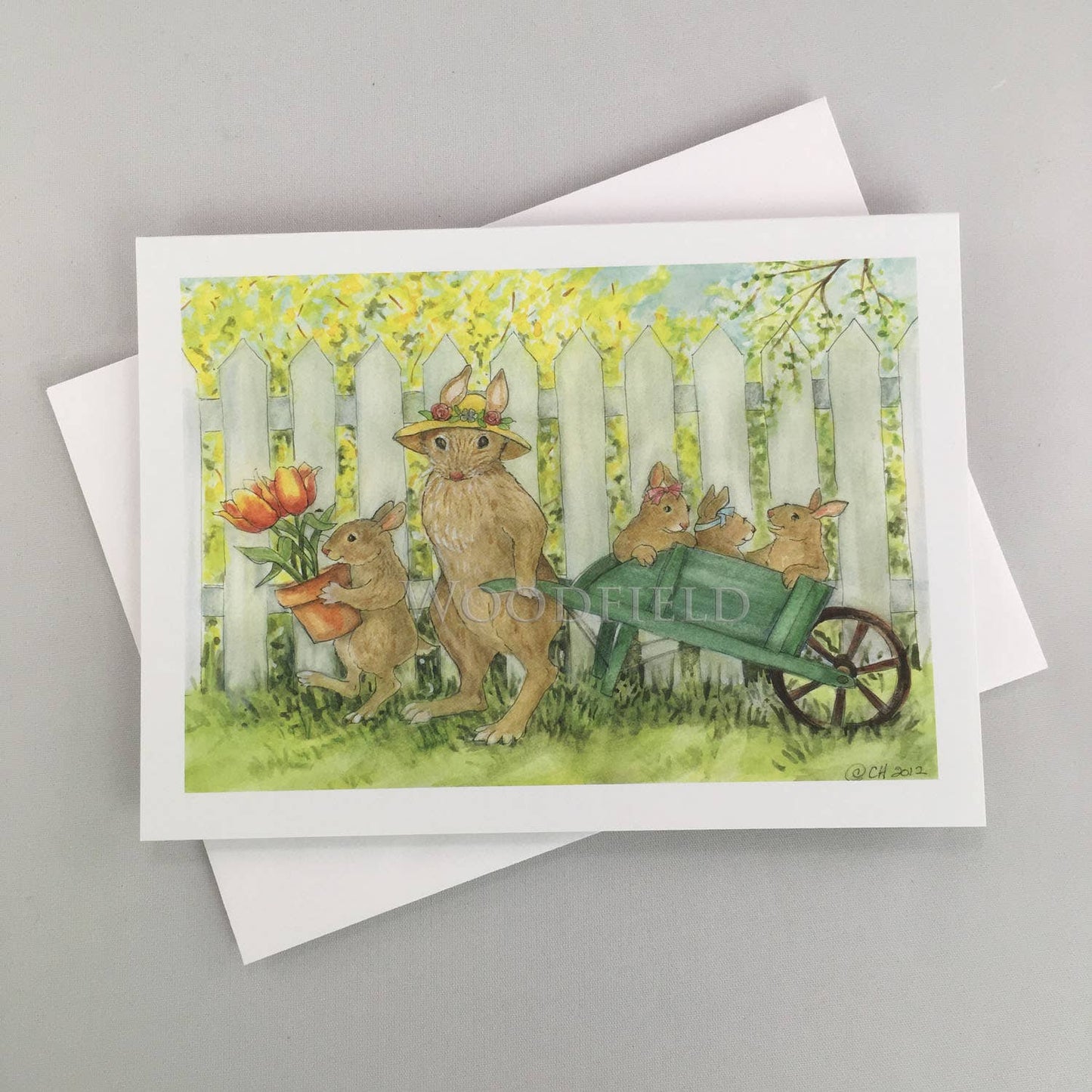 #501 - Easter Parade Notecard