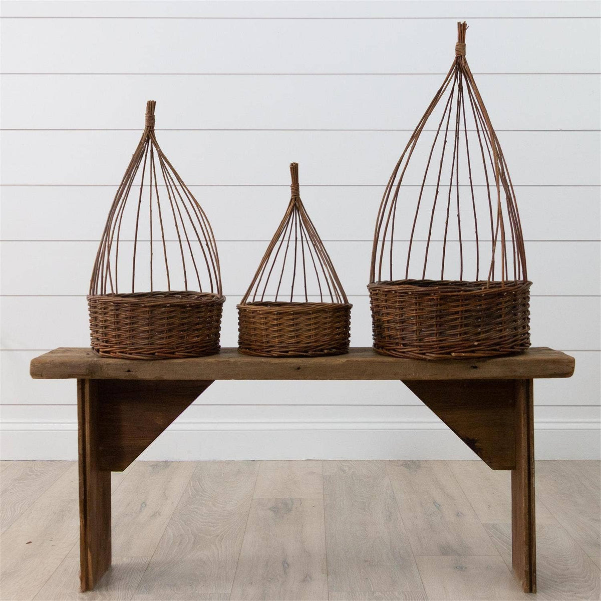 Willow Obelisk Planters