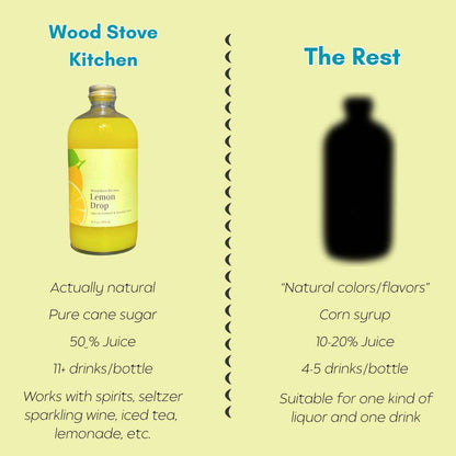 Lemon Drop Mixer for Cocktails and Mocktails, 16 fl oz