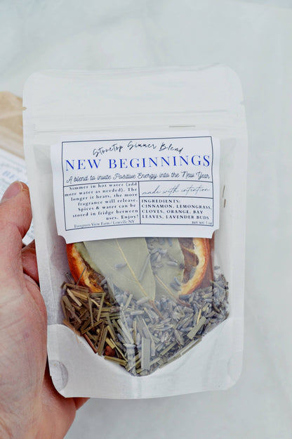 Simmer Pot Kit Stovetop -Blend New Beginning