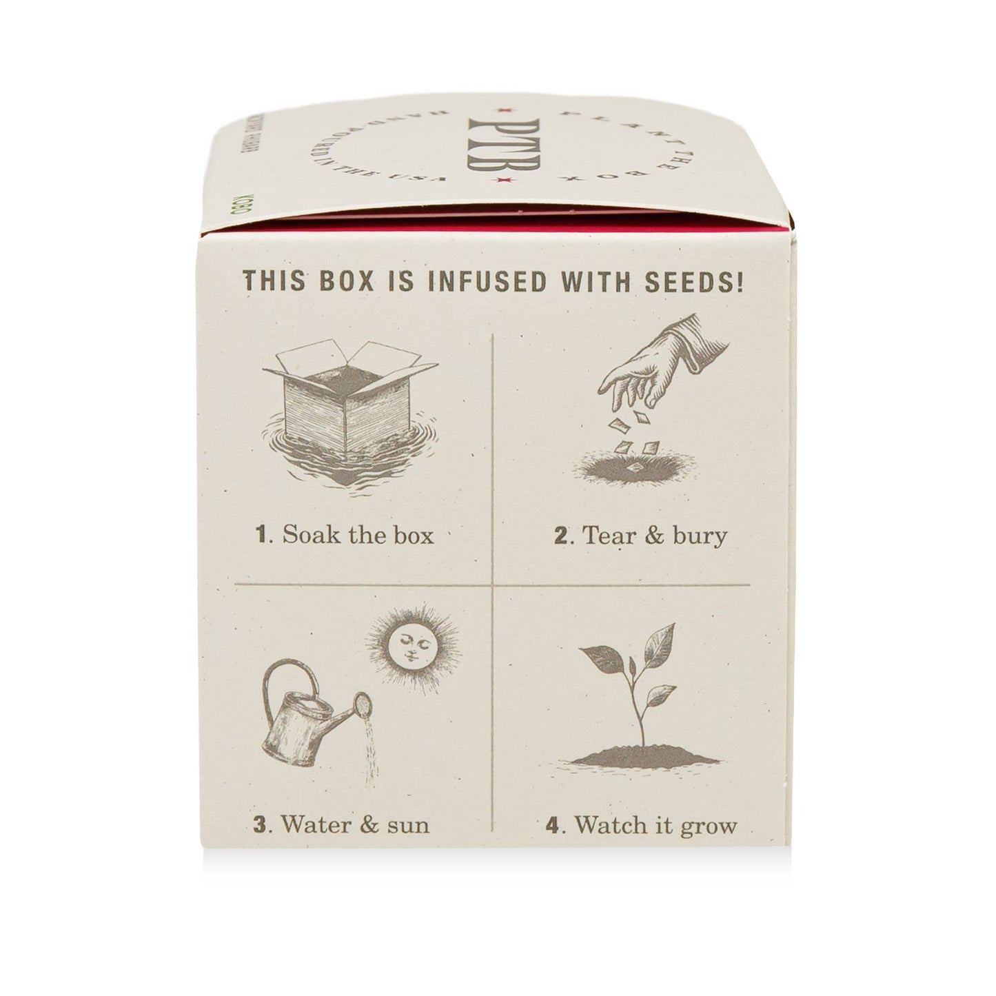 Backyard Rhubarb - Plant the Box Candle - 9oz.