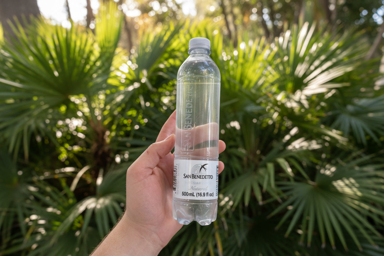 Bottled water - San Benedetto artisanal water ￼