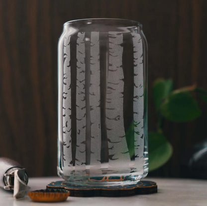 Birch Trees Drinking Glasses