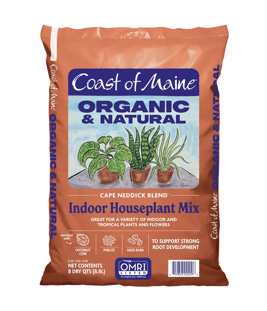 Cape Neddick Blend Indoor Houseplant Mix - 16qt | Coast of Maine