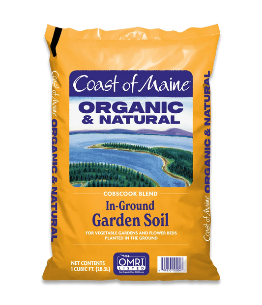 Cobscook Blend In-Ground Garden Soil - 1 Cu Ft | Coast of Maine