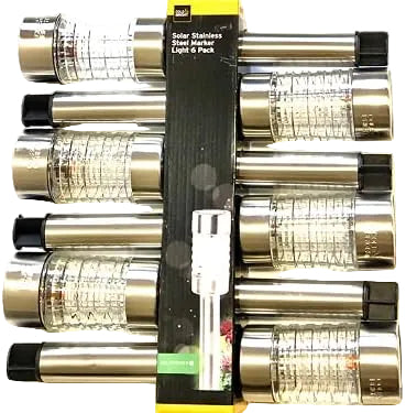 Solar Stainless Steel Marker Lights