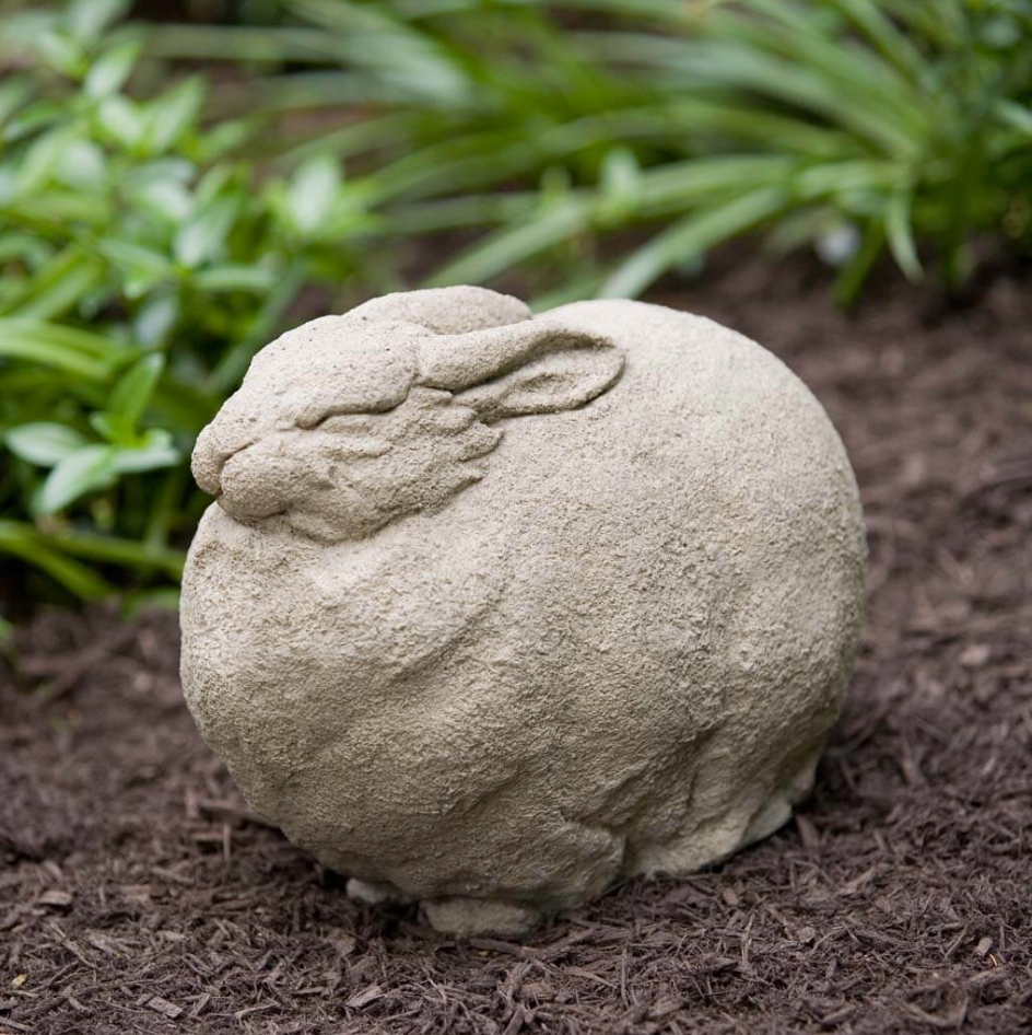 Fat Rabbit Garden Statue