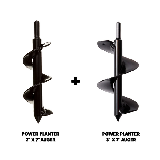 Garden Auger Starter Pack (2" x 7" and 3" x 7")