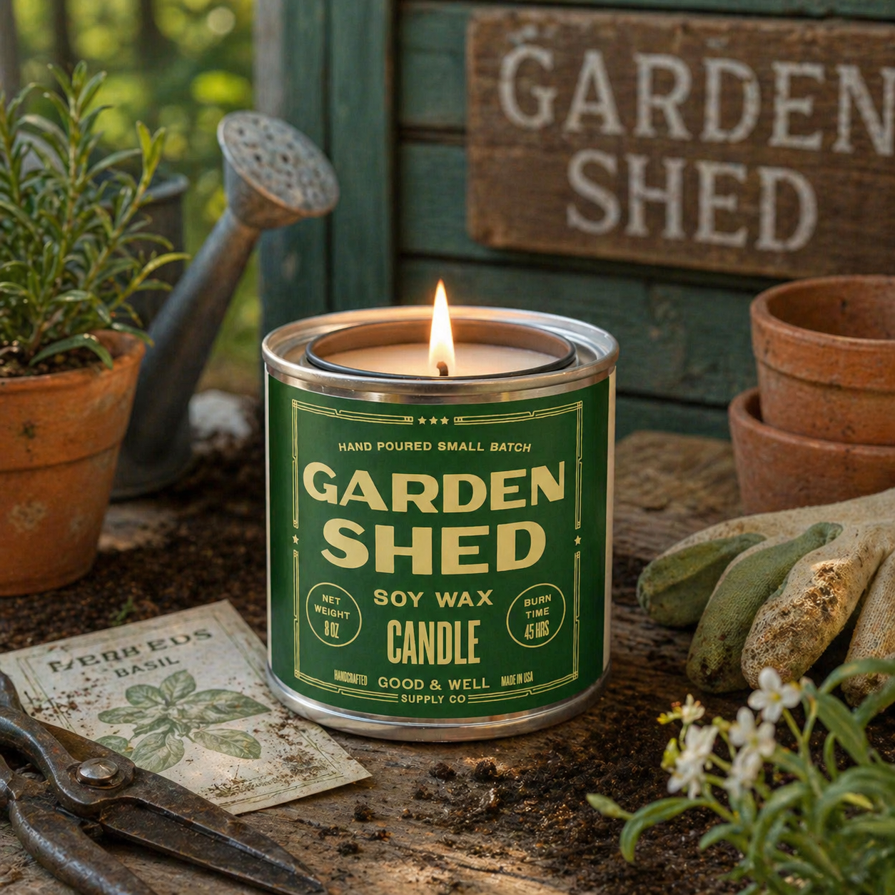 Garden Shed Soy Candle