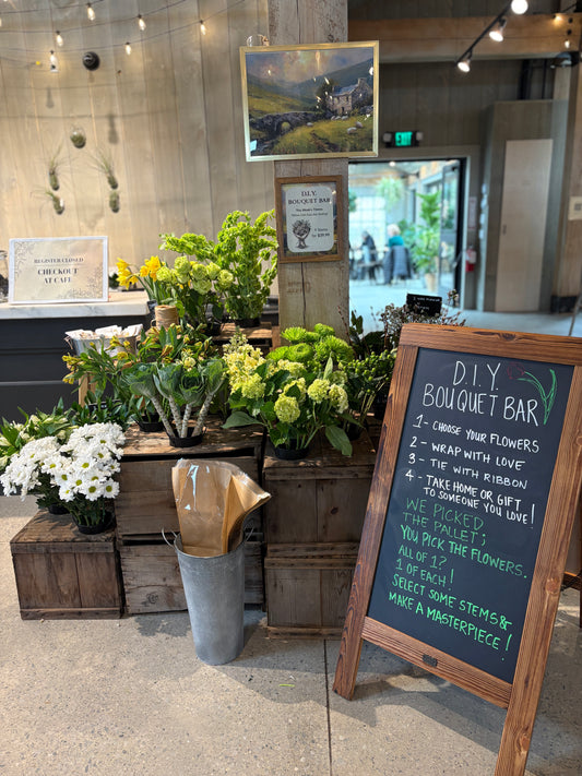 DIY Flower Bar