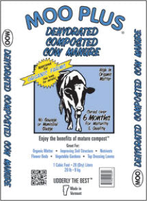 Moo Plus - Dehydrated Cow Manure