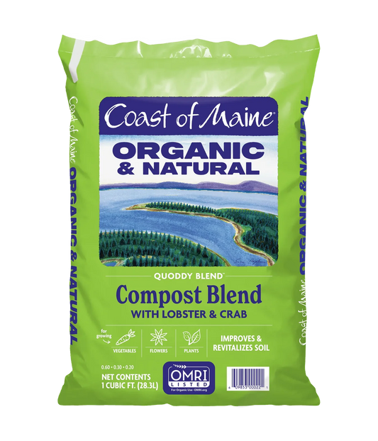 Quoddy Blend Lobster & Crab Compost - 1 Cu Ft | Coast of Maine