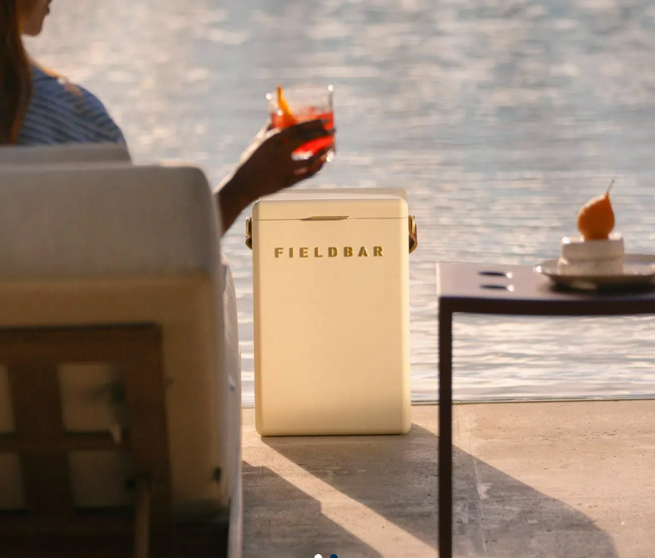 Drinks Box - Safari White