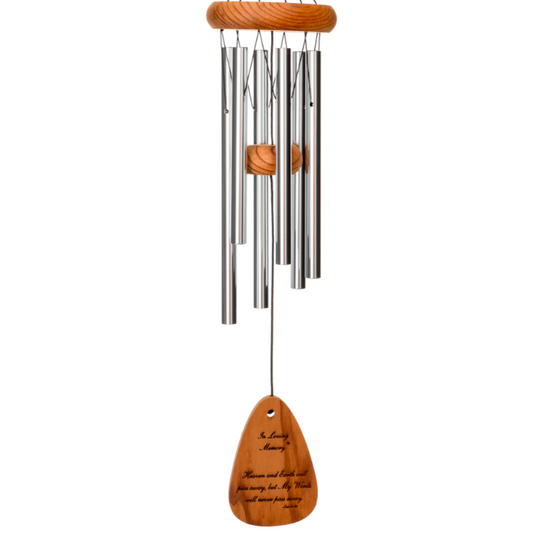Silver Wind Chime - In Loving Memory® by Wind River