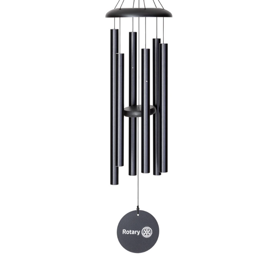 Black Wind Chime - Corinthian Bells Rotary by Wind River