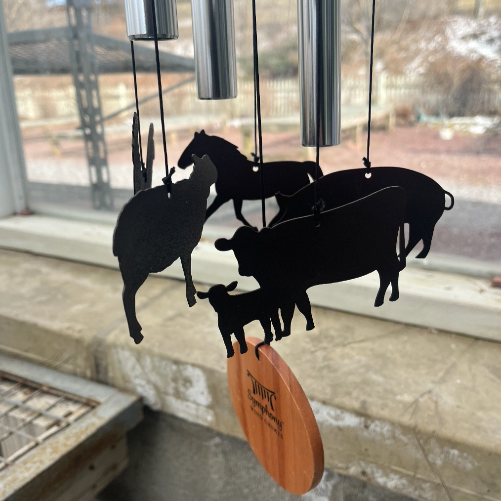 Farm Animal 'Welcome to the Farm' Wind Chime