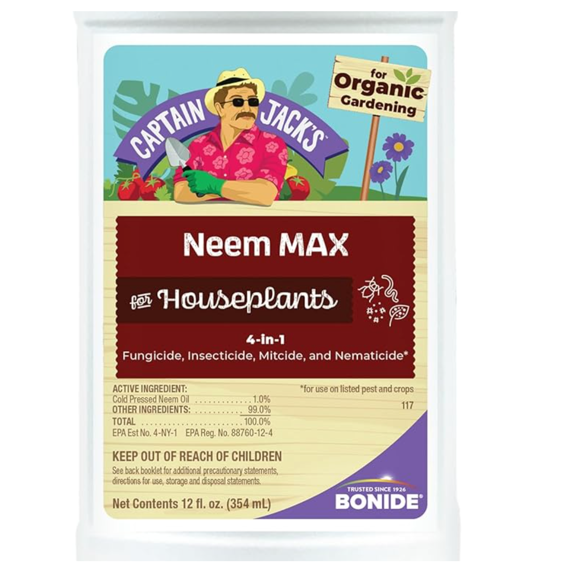 Captain Jack's Neem Max for Houseplants