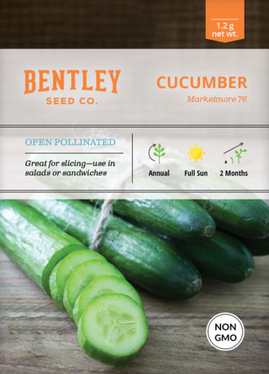 Cucumber 'Marketmore 76' - Vegetable Seeds